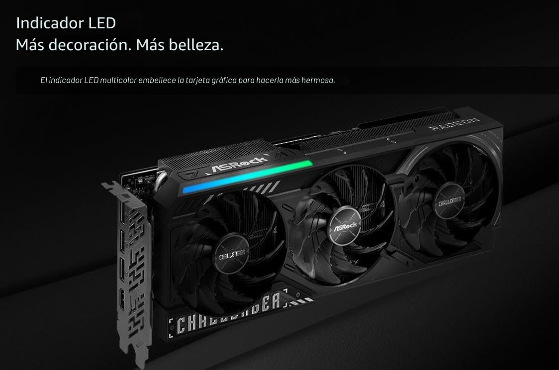 【新品 未開封】ASRock RX 9070 XT Challenger Placa De Video Amd Radeon Asrock Challenger Rx 9070 16gb | Cuotas